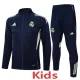 2025-26 RMA Royal blue Kids Jacket Tracksuit#E2569(童装)(绿标)