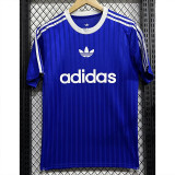 2025 AD Casual Blue Fans Training shirts *三叶草