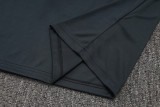 25-26 Argentina Dark gray Tank top and shorts suit#D2584