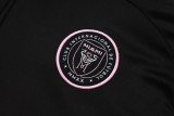 25-26 Inter Miami Black Half Pull Tracksuit #B2521(半拉链)