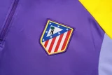 2025-26 ATM Purple Half Pull Tracksuit #B2578(半拉链）
