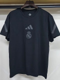 2025-26 RMA Black High Quality Casual T-shirt