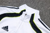 25-26 RMA White Half Pull Tracksuit #B2544(半拉链)