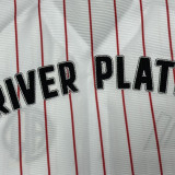 2025-26 River Plate White Casual Edition Baseball Jersey