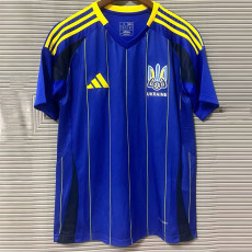 24-25 Ukraine Away Fans Soccer Jersey