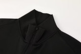 24-25 PSG Jordan Black Jacket Tracksuit #03