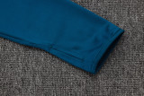 25-26 JUV Royal blue Kids Half Pull Tracksuit #E2543(童装)(半拉链)