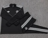 2025-26 Germany Black Half Pull Tracksuit #B2579(半拉链）