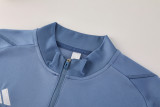 24-25 Cruzeiro Blue grey Half Pull Tracksuit (半拉链)