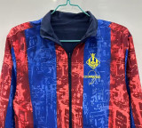 25-26 BAR Red Blue & Blue Double Sided Windbreaker (双面风衣)