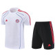 25-26 Bayern White Training Short Suit