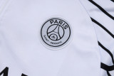 2025-26 PSG Jordan White Half Pull Tracksuit #B2574(半拉链）