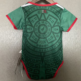2025-26 Mexico Green Baby Infant Crawl Suit