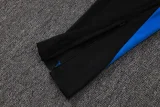 2025-26 Man Utd Fancy blue Kids Half Pull Tracksuit#E25102(童装)(半拉链)