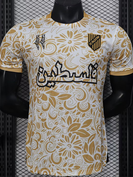 25-26 Palestine FC Yellow Player Version Training shirts