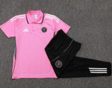 25-26 Inter Miami Pink Short shirts and Long trousers Suit #C2535