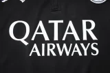2025-26 PSG Jordan Black Half Pull Tracksuit #B2573(半拉链）