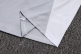 2025-26 RMA Grey white Tank top and shorts suit#D25151