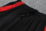 25-26 Man Utd Black Tank top and shorts suit