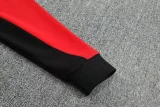 25-26 Man Utd Black Red Jacket Tracksuit #F14