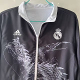 24-25 RMA White & Black Double Sided Windbreaker (双面风衣)(龙)