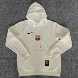 24-25 BAR White Hoody 白色(加绒)彩标