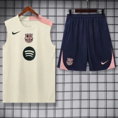 2025-26 BAR Khaki Tank top and shorts suit