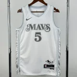 2024-25 Dallas Mavericks RUSSELL #5 White CityEdition Top Quality Hot Pressing NBA Jersey