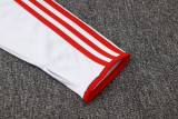 2025-26 Bayern White Kids Half Pull Tracksuit#E2526(童装)(半拉链)
