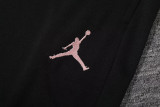 25-26 PSG Jordan Black Polo Tracksuit