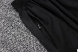 25-26 PSG Jordan Black Kids Half Pull Tracksuit #E25132(童装)(半拉链)