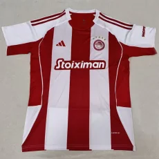 2025-26 Olympiacos Home Fans Soccer Jersey
