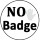 No badge