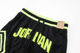 A2438 Jordan Green Black Casual Short Pants
