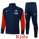 2025-26 PSG Royal blue Kids Jacket Tracksuit #E2566(童装）