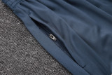 2025-26 Sao Paulo Grey Red Half Pull Tracksuit#B2575(半拉链)
