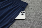 24-25 PSG Dark blue Tank top and shorts suit
