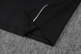 25-26 Argentina Black Half Pull Tracksuit (半拉链)