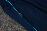 2025-26 ARS Royal blue Half Pull Tracksuit #B2519(半拉链）