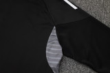 25-26 RMA Black Half Pull Tracksuit #B2501(半拉链)