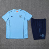 25-26 Man City Light blue Training Short Suit