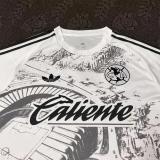 25-26 Club America White Special Edition Fans Soccer Jersey