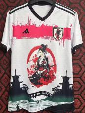 24-25 Japan White Special Edition Fans Soccer Jersey *鬼武者