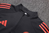 25-26 Bayern Dark gray Half Pull Tracksuit (半拉链)