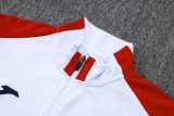 2025 JOM White Jacket Tracksuit #C2504