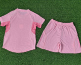 25-26 Algeria Pink Special Edition Kids Player Version Soccer Jersey(球员童装)