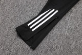 2025-26 Germany White Half Pull Tracksuit (半拉链）