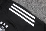 25-26 Germany Black Kids Half Pull Tracksuit #E25149(童装)(半拉链)