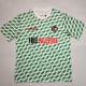 Palestine FC Green White Retro Soccer Jersey *花绿