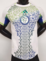 25-26 Algeria White Player Version Training shirts #A37